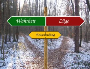 Read more about the article Unterschied Wahrheit – Lüge